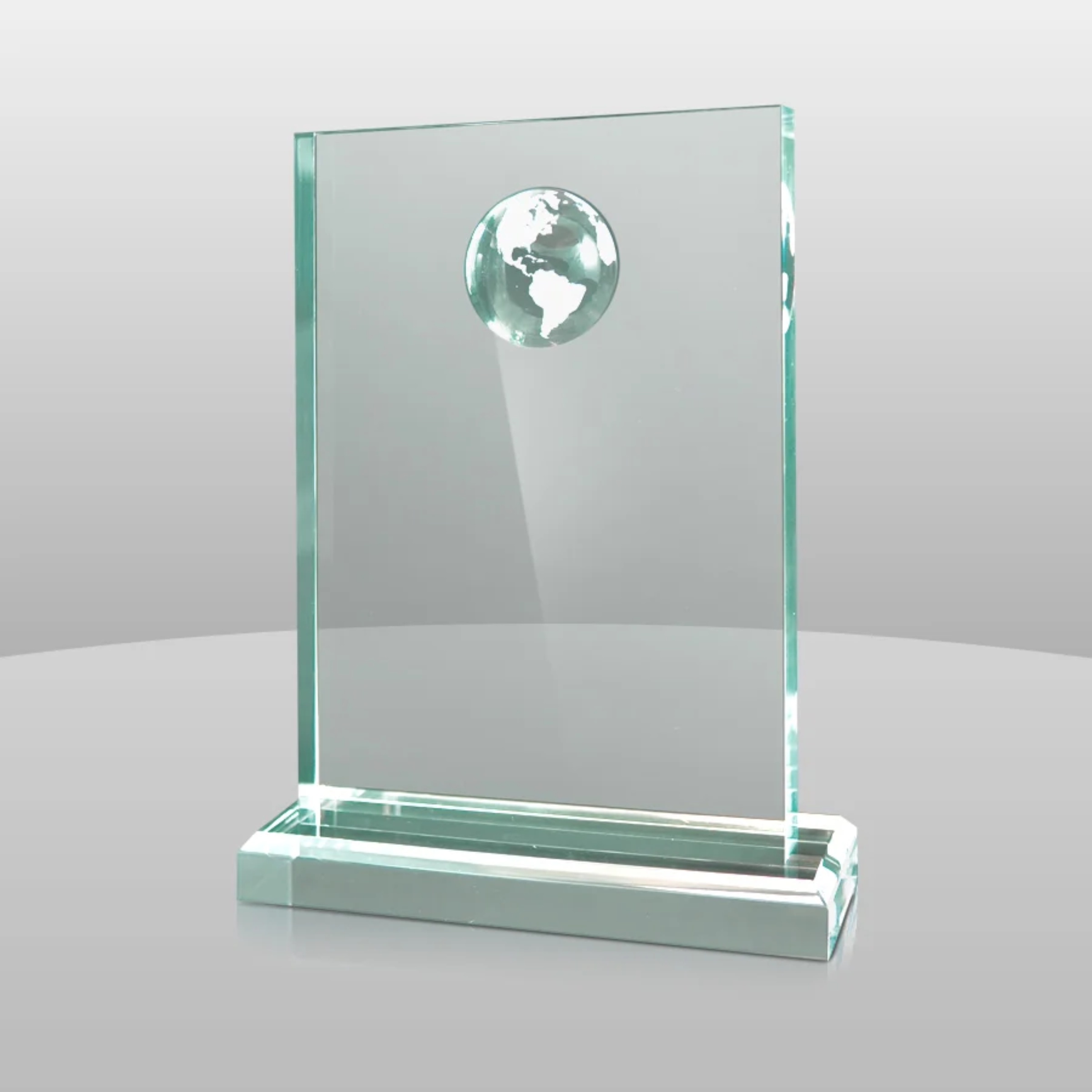 jade globe acrylic award for global achievements