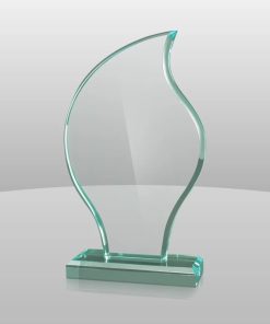 jade flame acrylic award