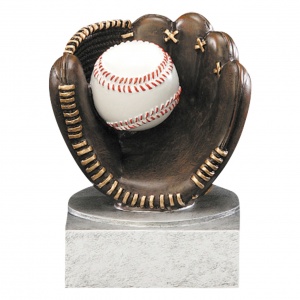 Baseball Resin Glove/Ball