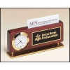 Business Card Holder Clock