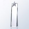 Crystal Award with Silver Star