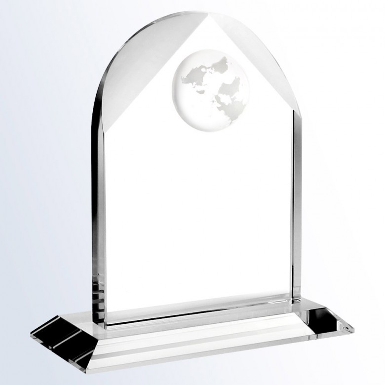 Globe Arch Crystal Award