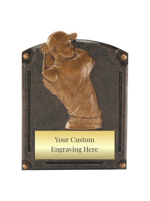 Golf Legends Plaque (Male)