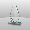 Sage acrylic award with sleek and modern design