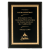 Black Piano Finish Plaque