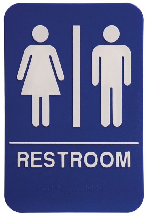 Restroom Signage