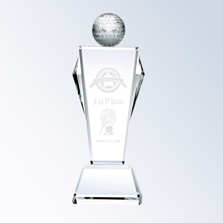 Top Golf Crystal Award