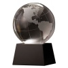 Crystal Globe with Black Base