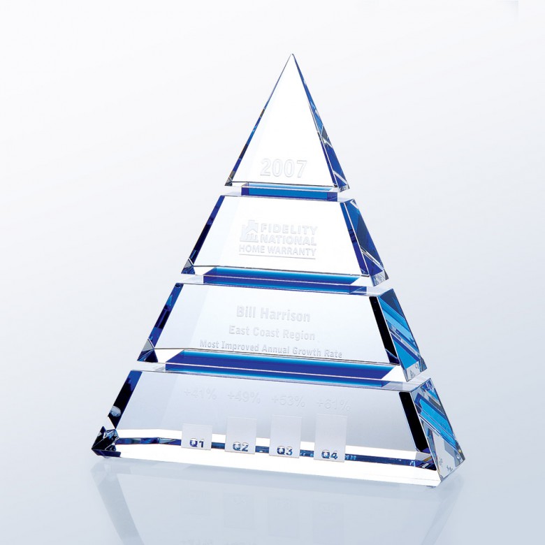 Luxor Optic Crystal Pyramid