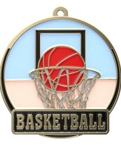 basketball high tech medal