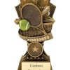 3D Tennis Resin Trophy