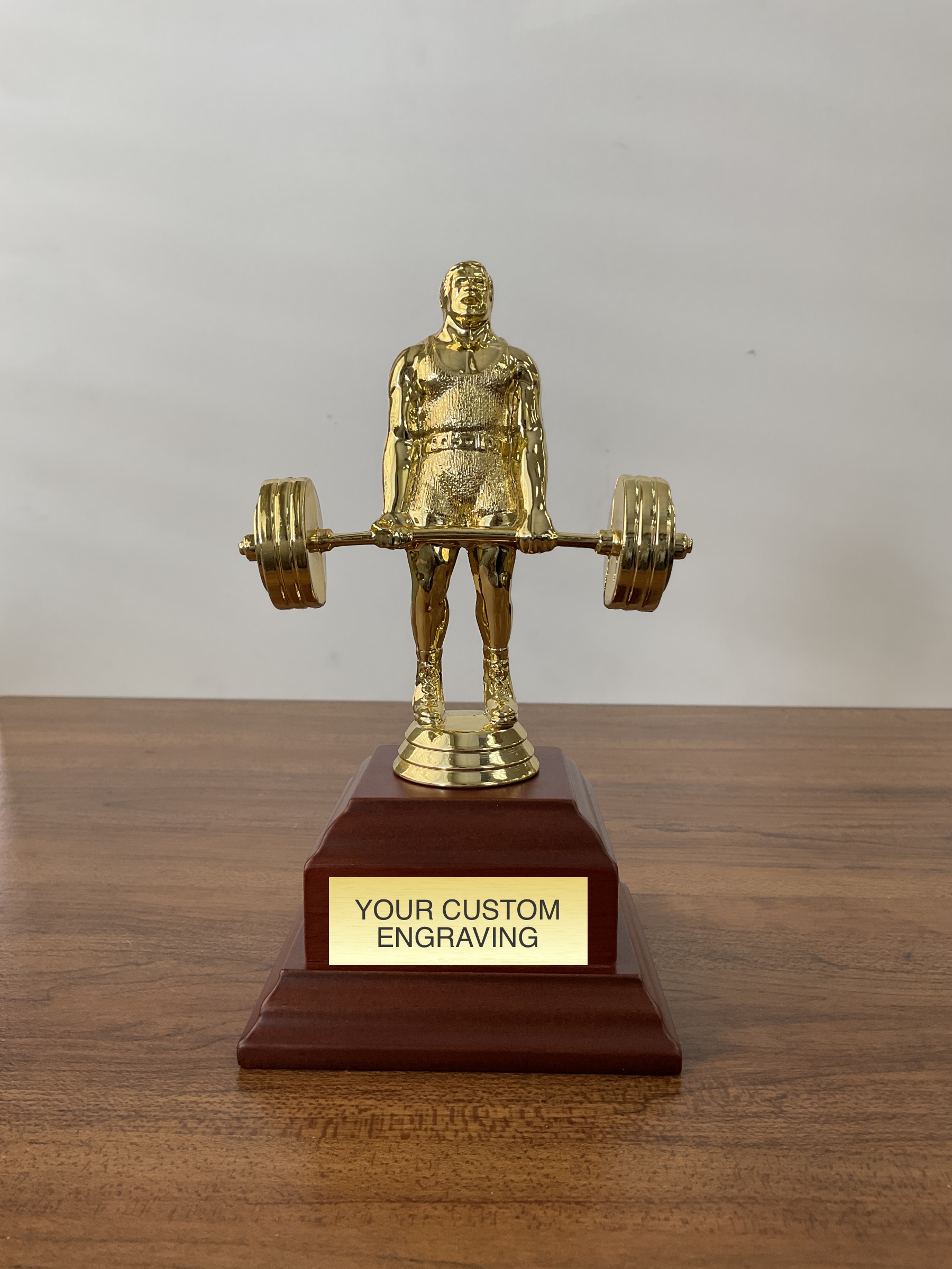 weightlifting trophy