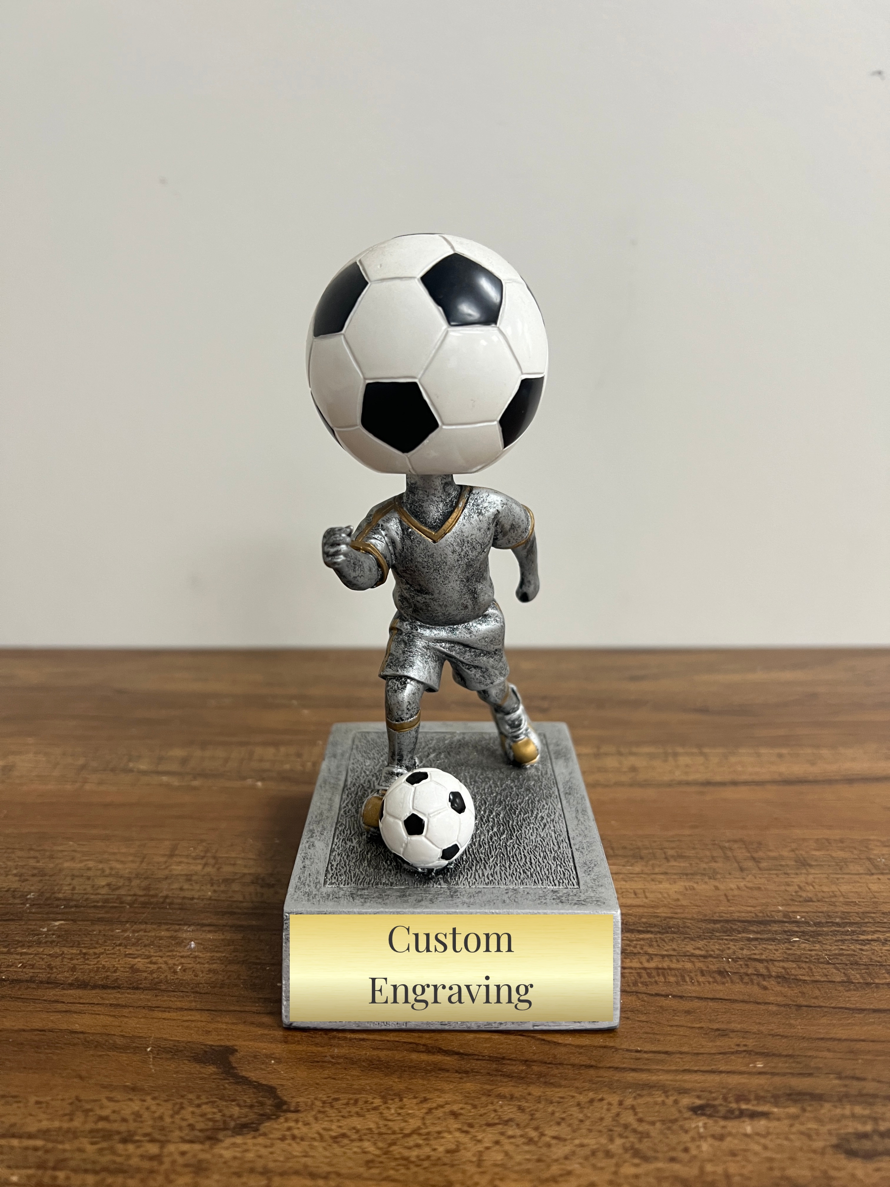 Soccer Bobblehead Trophy