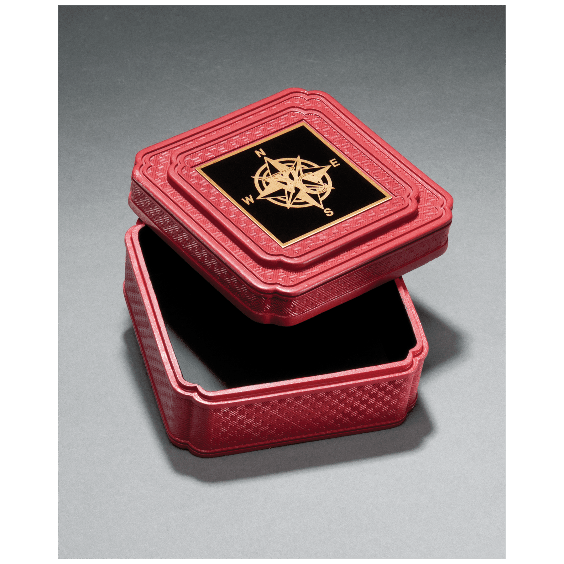 Red Acrylic Jewelry Box