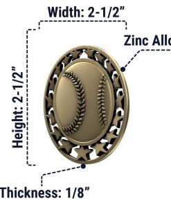 Baseball Star Medal 2