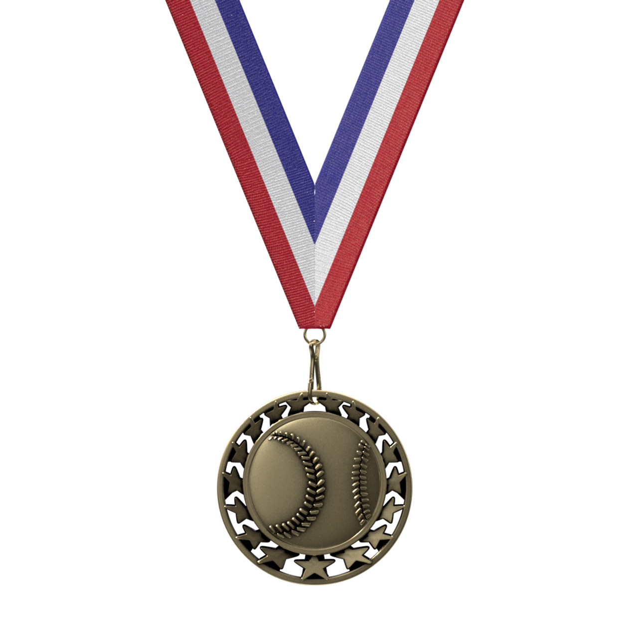 Baseball Star Medal 3