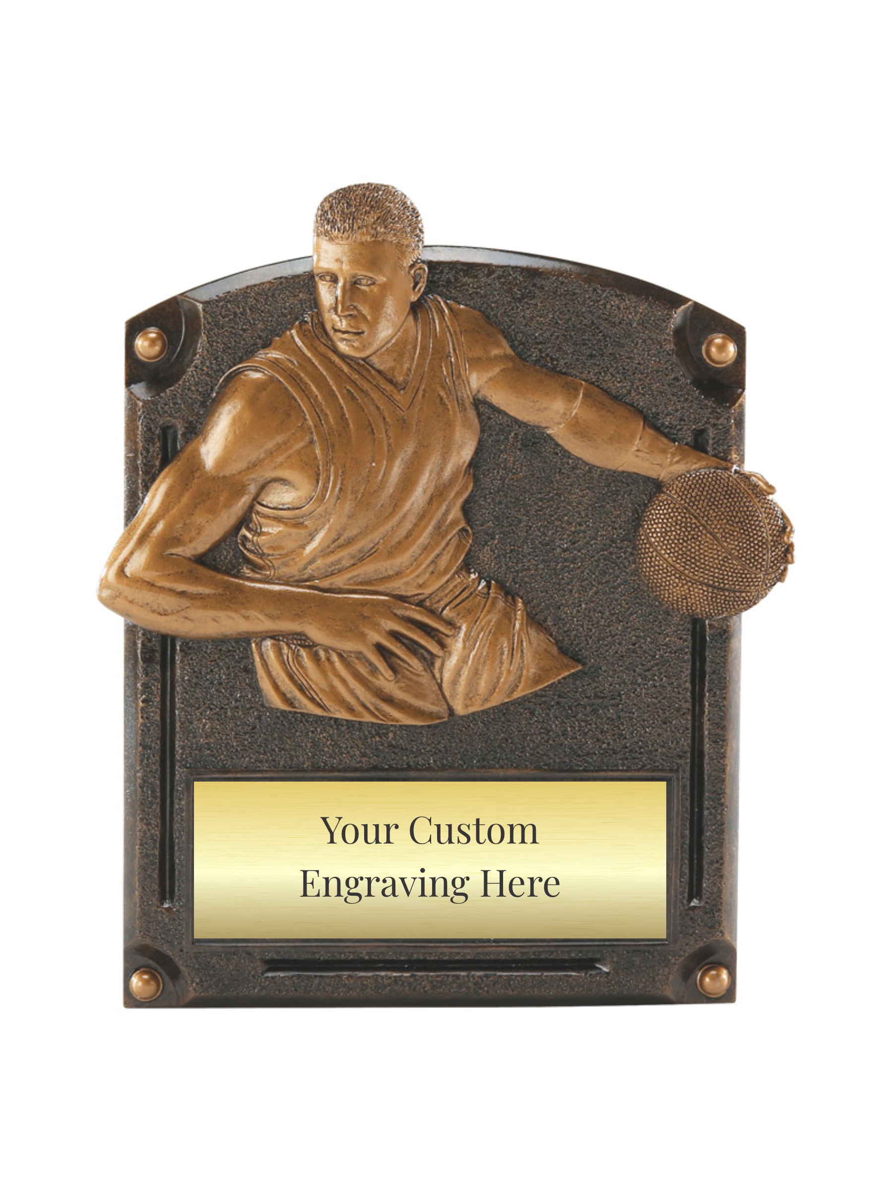 Basketball Legends Plaque Male