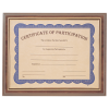 Cherry Slide-in Certificate Plaque