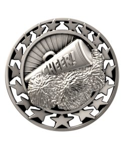 Cheer Star Medal Silver