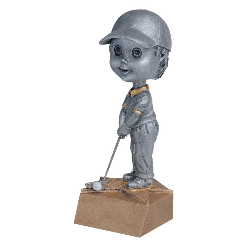 Golf Bobblehead Trophy (Male)