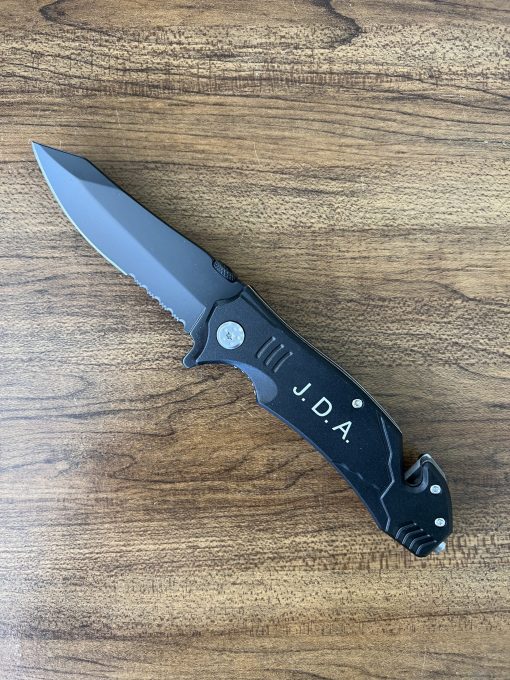 Black Utility Knife