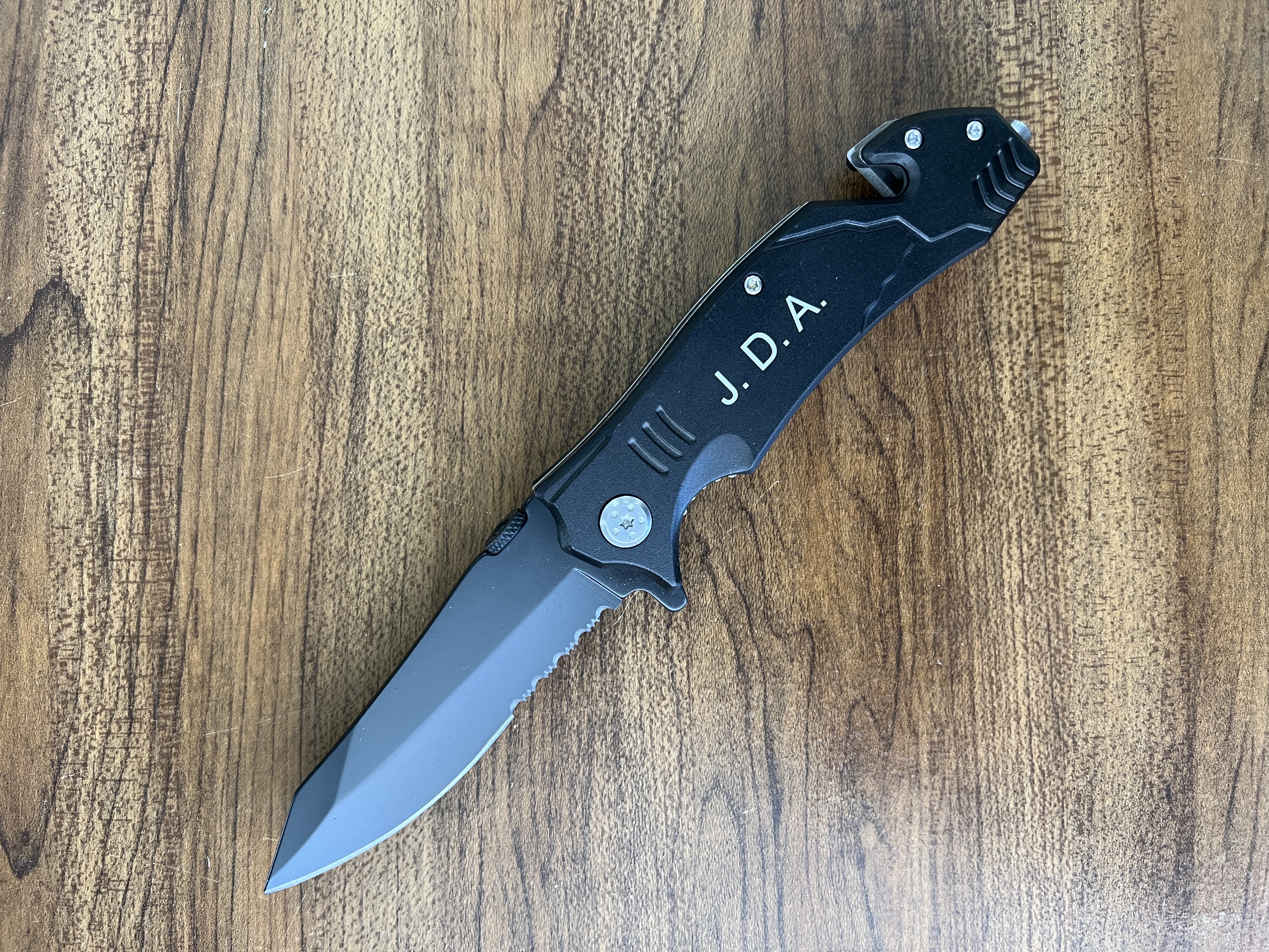 Black Utility Knife