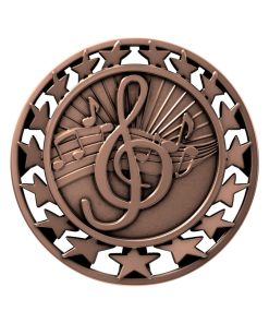 Music Star Medal Bronze