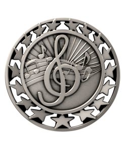 Music Star Medal silver