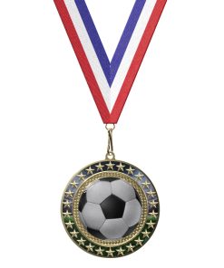 Radiant Star Soccer Medal