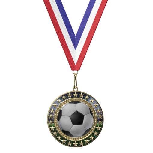 Radiant Star Soccer Medal