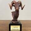 Ram head trophy