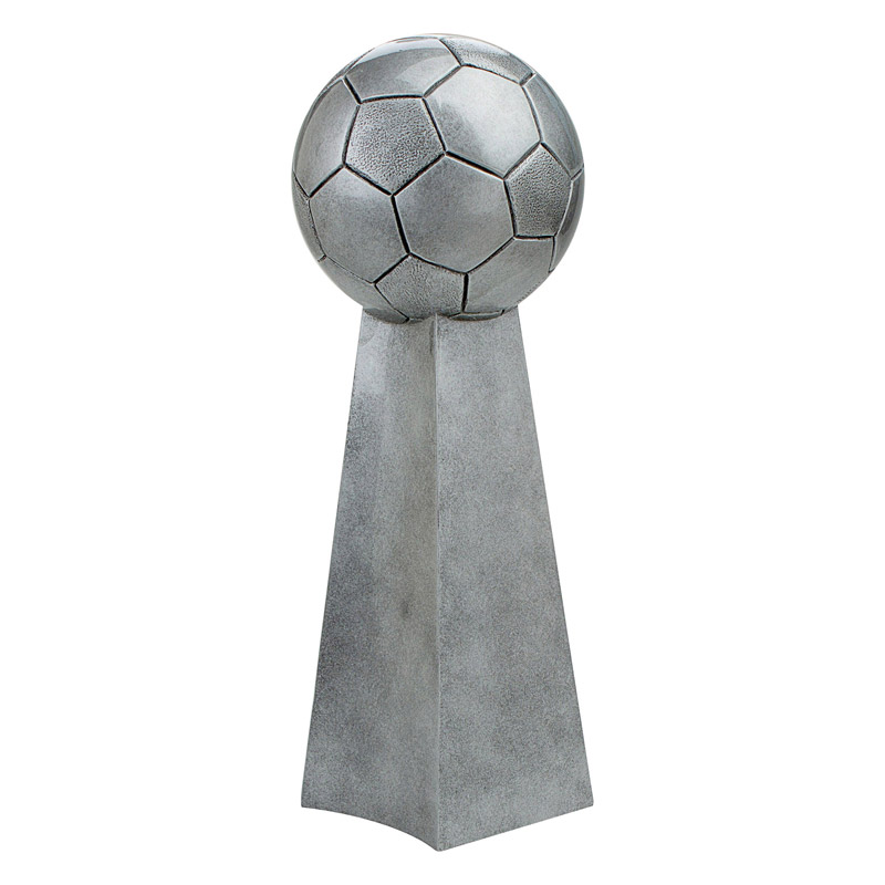 Silver Soccer Championship Trophy