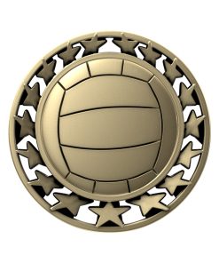 Volleyball Star Medal