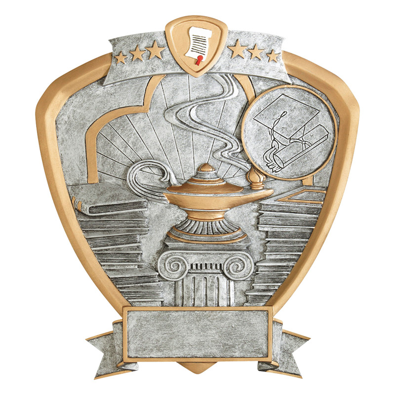 Academic Scholar Shield Plaque