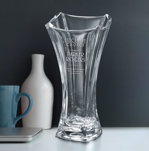 Crystal Aquata Vase