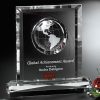 Protruding Globe Crystal Award