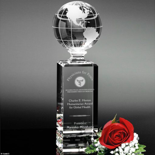 Cordova Globe Crystal Award