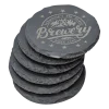 Round Slate Coaster Set