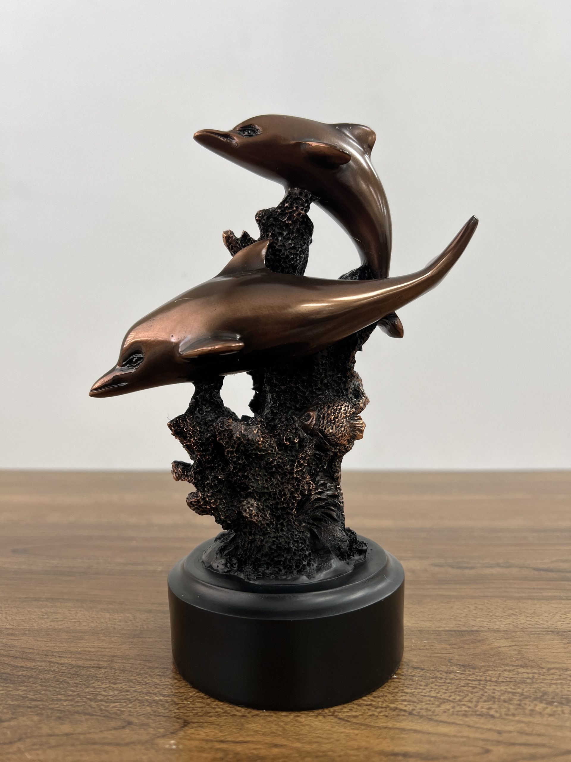 two dolphins trophy