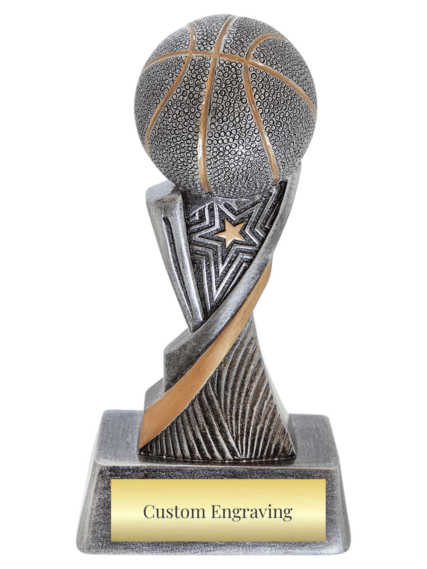 Basketball Aspire Resin Trophy