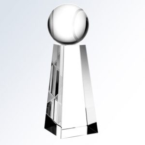 Crystal Tower Tennis Trophy