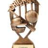 Cricket Banner Resin Trophy