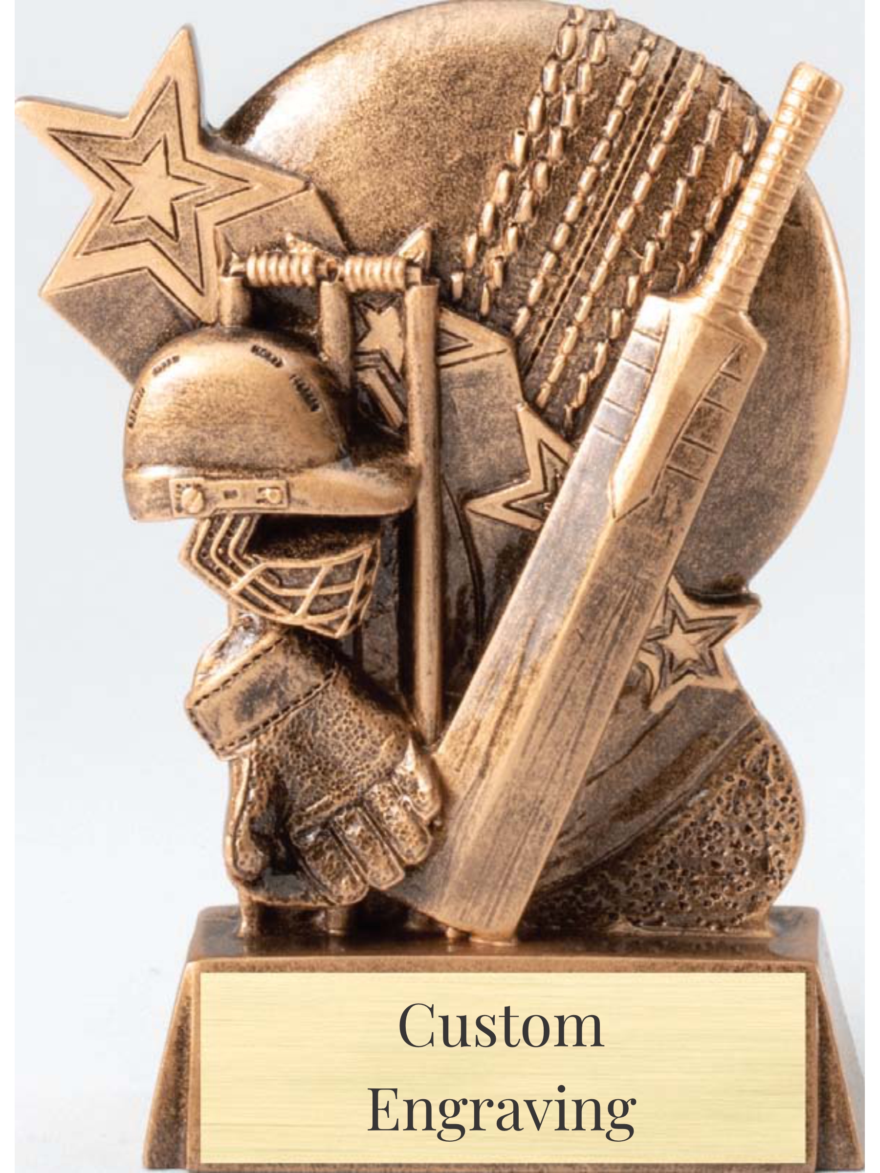 Cricket Resin Trophy