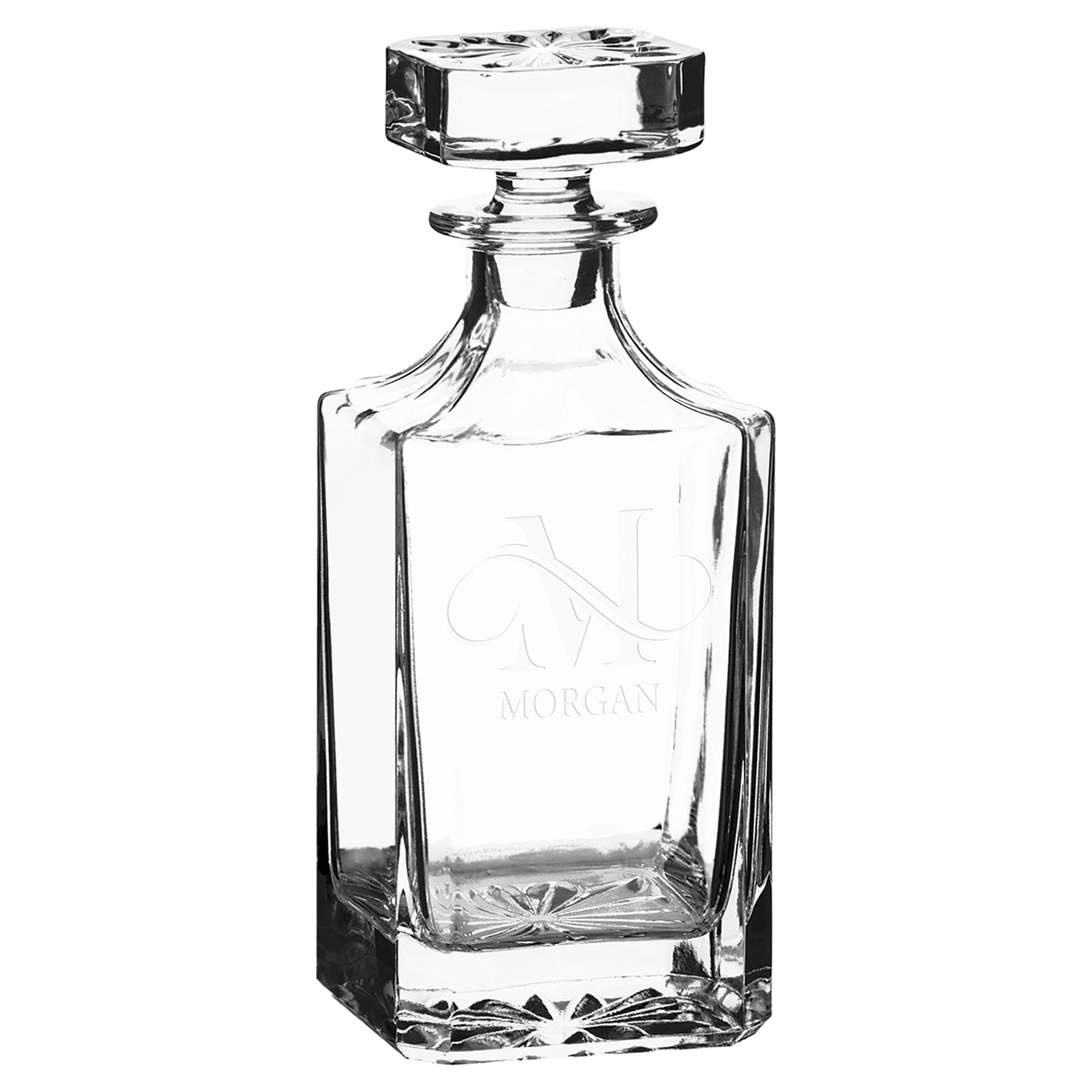 Square Glass Decanter