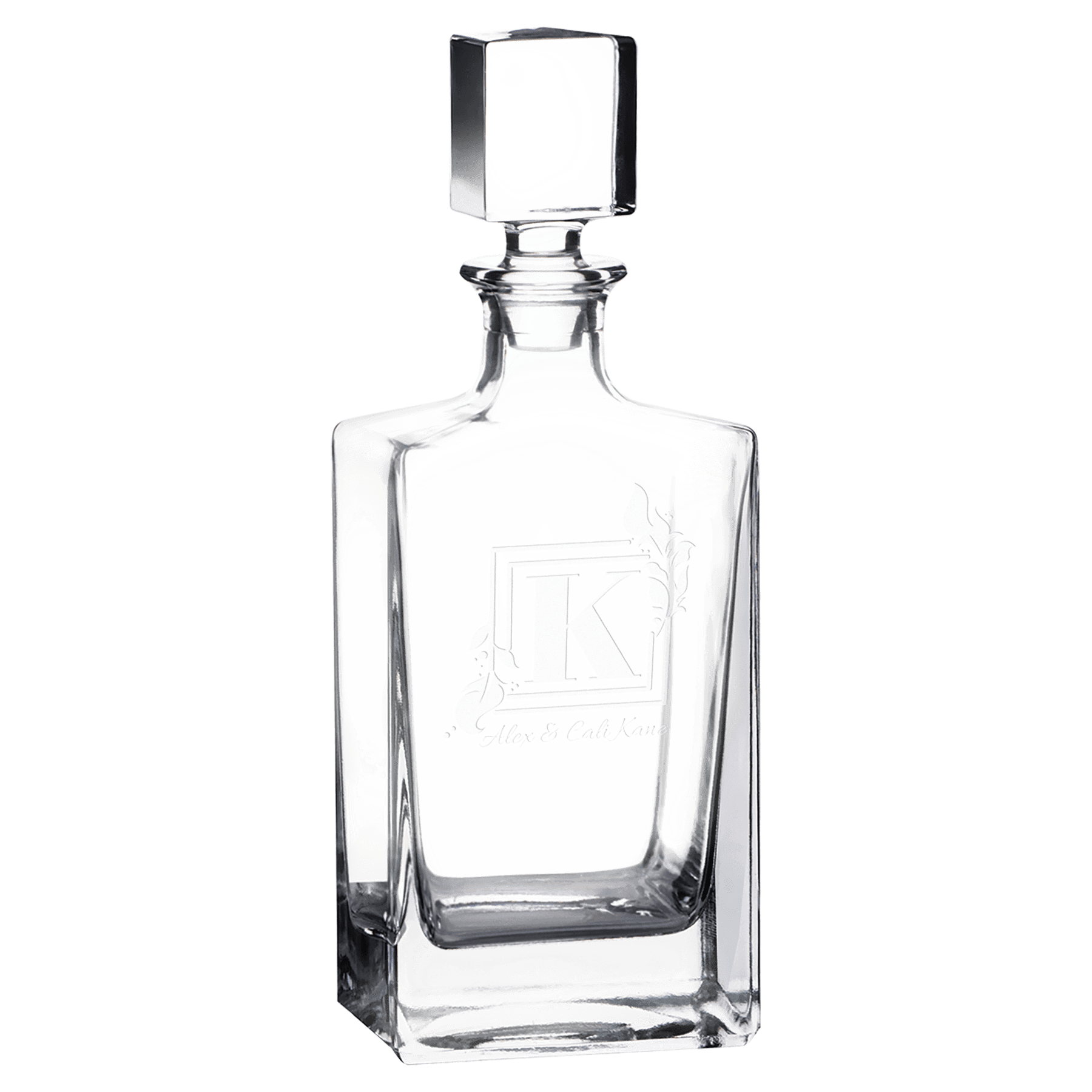 Rectangle Glass Decanter