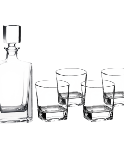 Rectangle Glass Decanter Set