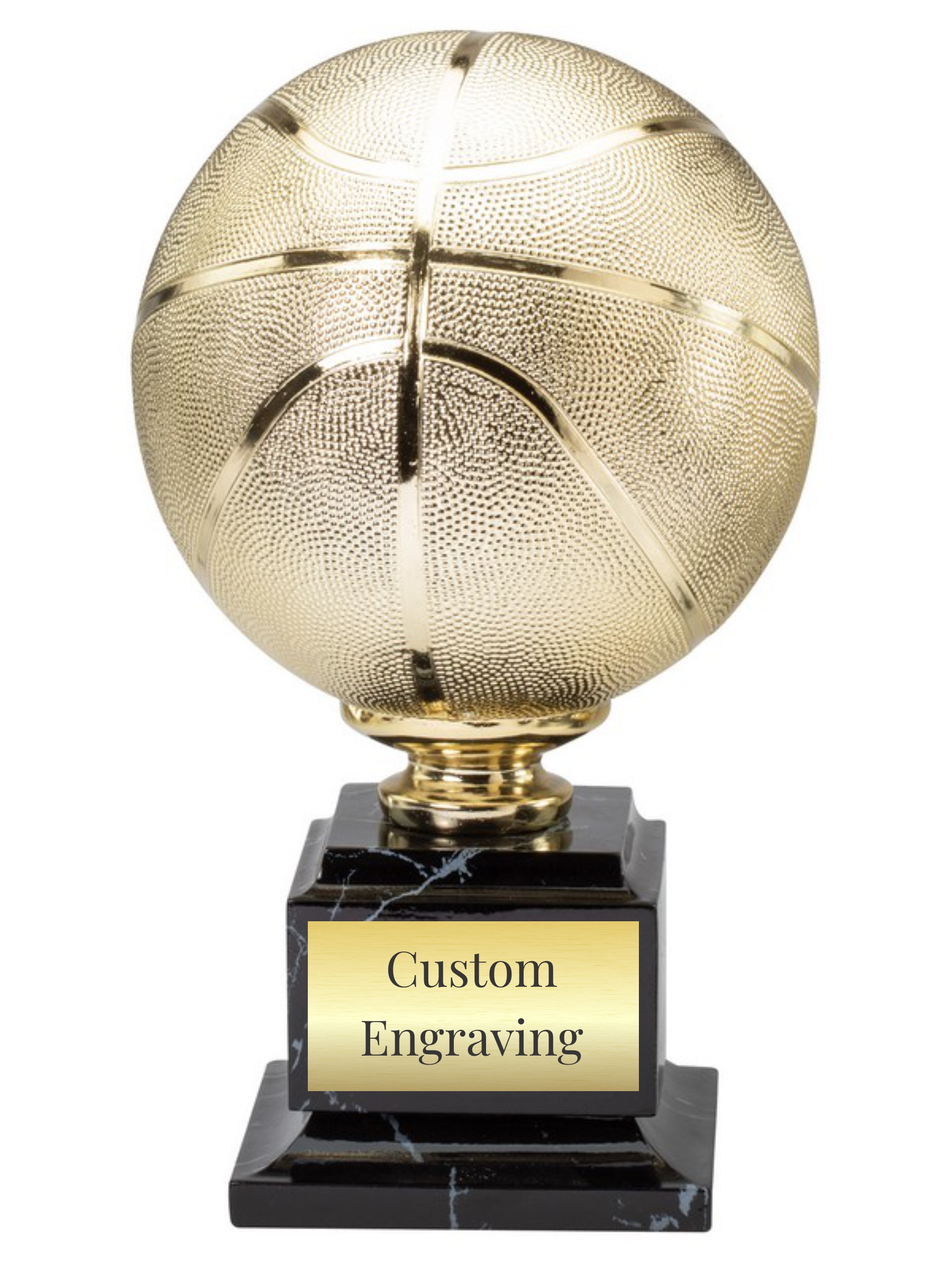 Gold Basketball Trophy