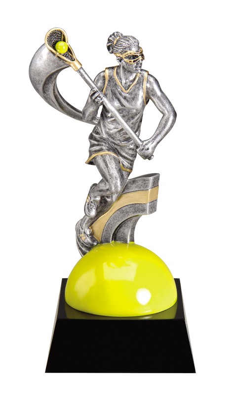 Lacrosse Motion Resin Trophy (Female)