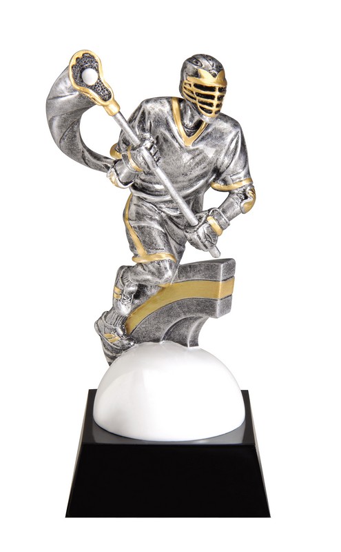 Lacrosse Motion Resin Trophy (Male)