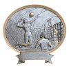 Oval Legend Volleyball Plaque (Female)